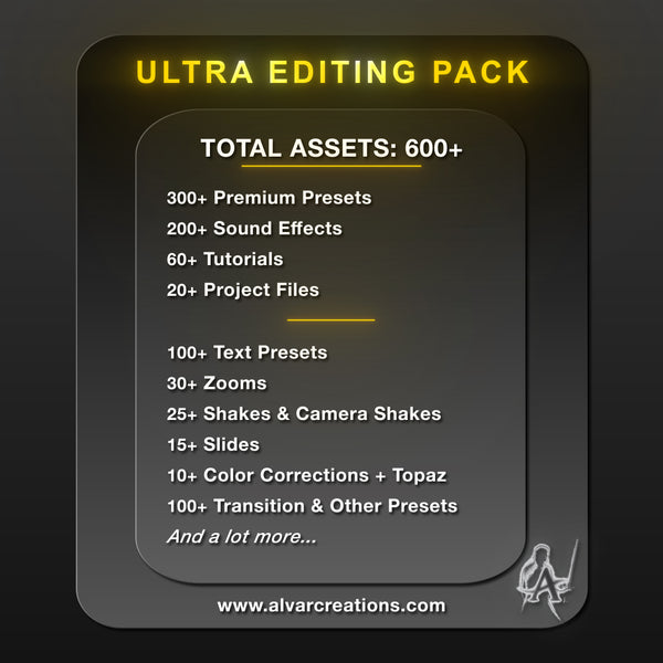 ULTRA Editing Pack