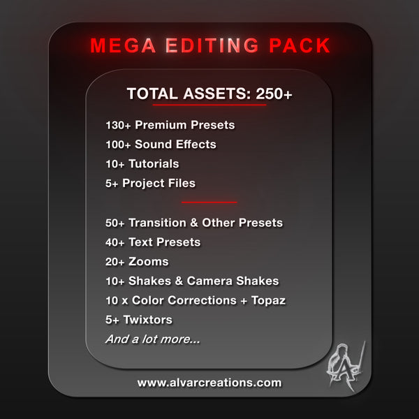 MEGA Editing Pack