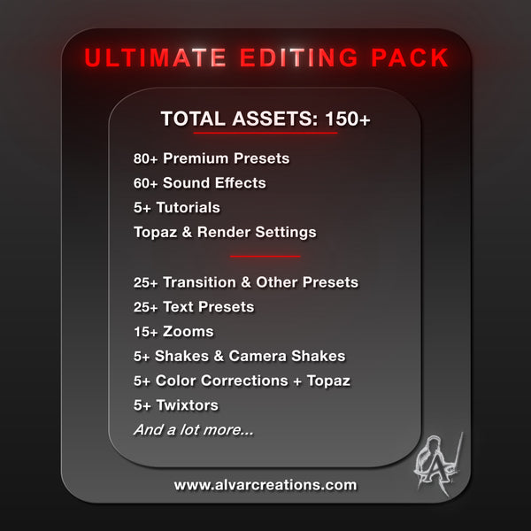 Ultimate Editing Pack