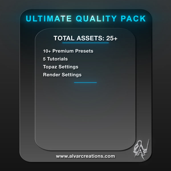 Ultimate Quality Pack | Topaz & CC's